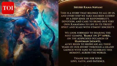 Ram Navami Buzz Peaks: Ranbir Kapoor–Yash First Look Hints Ignite Ramayana Speculation