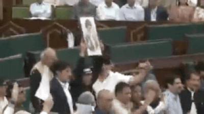 Watch: Massive ruckus in J&K Assembly as NC MLAs protest over killing of Iran's Ali Khamenei