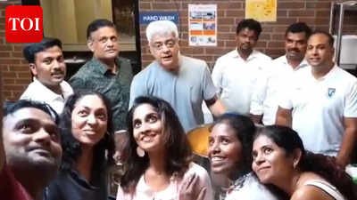 Actor Ajith Kumar and his wife Shalini are winning hearts with a viral video of them cooking biryani together. Their playful banter and genuine affection, evident in the clip and their enduring love story, continue to charm fans. Meanwhile, Ajith's recent temple visit before his Italy car racing event drew a massive crowd, highlighting his enduring popularity. 'Did you make it like I said?' Ajith and Shalini’s fun cooking video is hard to miss