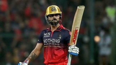 Kohli scored a fifty in the IPL 2026 opener against SRH. (AFP)