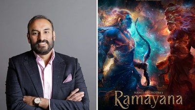 Namit Malhotra is the producer of Nitesh Tiwari's epic two-part adaptation of Ramayana.