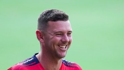 Josh Hazlewood has a lot of responsibility on his shoulders this year. (PTI)
