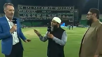 Mushtaq Ahmed's comment hasn't gone down well on the internet. (Screengrab - X) Mushtaq Ahmed's comment hasn't gone down well on the internet. (Screengrab - X)