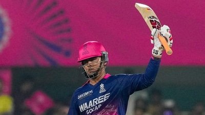 Rajasthan Royals' Vaibhav Sooryavanshi smashed 52 off just 17 balls against Chennai Super Kings. (PTI)
