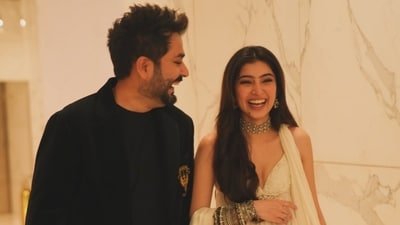 Aditya Dhar and Sara Arjun