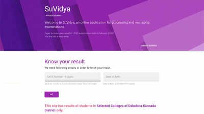 Karnataka 1st PUC results 2026 declared at kseab.karnataka.gov.in; KSEAB releases marks memo via official portal