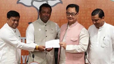 Leander exits TMC, joins BJP ‘to serve youth and countrymen’