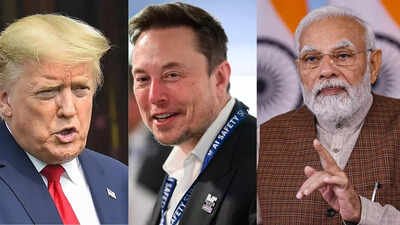 File photos Elon Musk joined Trump's call with PM Modi on Iran war earlier this week: Report