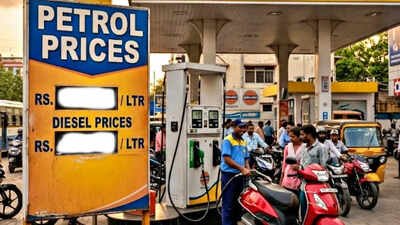 In the national capital, petrol continued to be priced at Rs 94.77 per litre, while diesel held steady at Rs 87.67 per litre. (AI image) Petrol, diesel price today: Global crude oil prices rise; what's the situation in India?