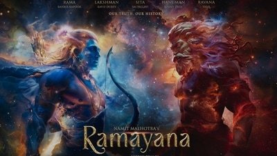 The Ramayana first glimpse was officially unveiled last year on July 3.