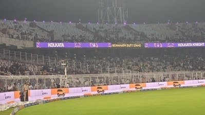 The Eden Gardens was half-empty during KKR's IPL 2026 match against LSG. The Eden Gardens was half-empty during KKR's IPL 2026 match against LSG.