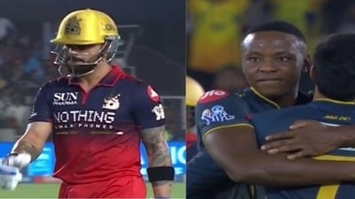 Kagiso Rabada had a special send-off for Virat Kohli. (X)