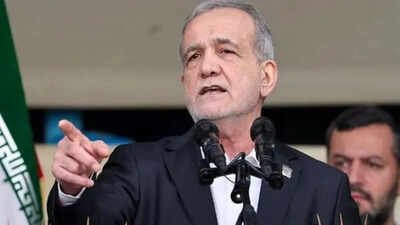 'Who is he to deprive a nation?' Iranian president Masoud Pezeshkian hits out at Donald Trump over nuclear rights claim