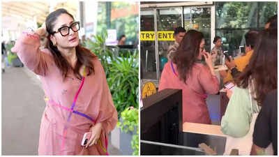 Kareena Kapoor Khan has landed in the middle of a social media debate after a video of her at the Mumbai airport went viral. The clip shows the actress seemingly bypassing a long queue at the security check and moving ahead of other passengers. While Kareena has not responded to the criticism yet, the viral video has once again sparked a debate around celebrity privilege in public spaces. Kareena Kapoor Khan faces backlash for ‘skipping queue’ at airport; netizens ask ‘Who gave celebrities this entitlement?'