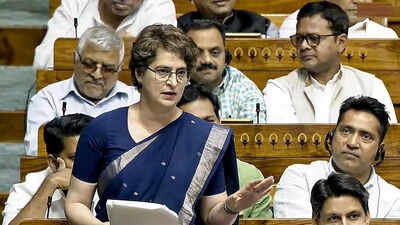 'If Chanakya Were Alive...': Priyanka Gandhi's Swipe At Amit Shah Over Delimitation, Women Quota