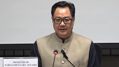 'Shouldn't be considered failure of govt ...' Rijiju on women's reservation bill not clearing LS