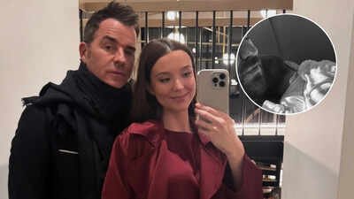 Justin Theroux welcomes first baby with wife, Nicole Brydon Bloom: ‘He’s here’