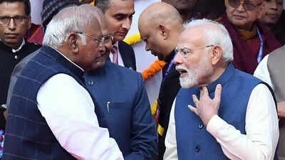 ‘Mentioned Congress 59 times, women barely’: Kharge leads opposition charge on PM Modi's speech