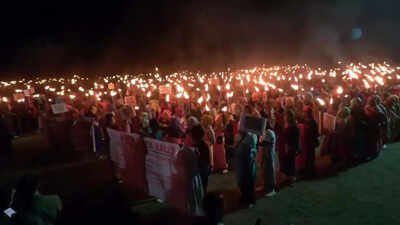 Manipur unrest: Protesters clash with police during march to CM's house