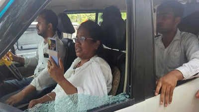 TMC MP Mitali Bag’s car vandalised, windshield smashed; party blames BJP, alleges 'attempt on her life'
