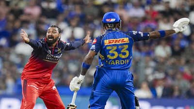 ‘One Pandya had to win’: Krunal Pandya relishes RCB victory over MI at Wankhede