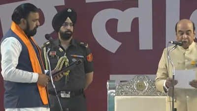 Bihar's first BJP CM: Samrat Choudhary takes oath