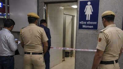 Man found hanging inside women's washroom at Delhi's Inderlok Metro station