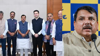 AAP sends petition to Rajya Sabha Chair to terminate 7 MPs who moved to BJP