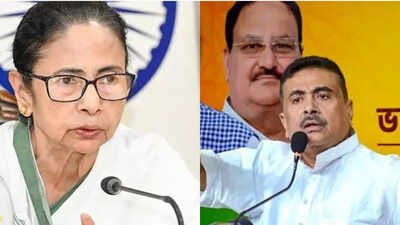 Mamata Banerjee, Suvendu Adhikari Royal Bengal battle in the offing as Suvendu takes on Didi at Bhowanipore