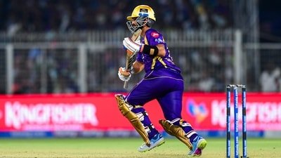 Kolkata Knight Riders' skipper Ajinkya Rahane plays a shot during the Indian Premier League 2026 match against Sunrisers Hyderabad at Eden Gardens (ANI Pic Service) Kolkata Knight Riders' skipper Ajinkya Rahane plays a shot during the Indian Premier League 2026 match against Sunrisers Hyderabad at Eden Gardens (ANI Pic Service)