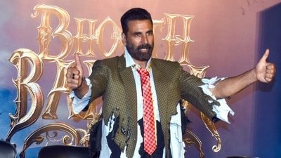 Bhooth Bangla box office collection: Akshay Kumar plays the lead role in the Priyadarshan film. (ANI)