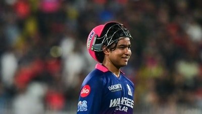 Vaibhav Sooryavanshi smashed 78 runs off 26 balls (ANI Picture Service) Vaibhav Sooryavanshi smashed 78 runs off 26 balls (ANI Picture Service)