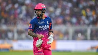 Riyan Parag pays a high price for smoking a vape in the dressing room as BCCI imposes a heavy fine. (ANI Picture Service)