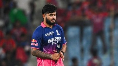 Rajasthan Royals' skipper Riyan Parag was fined for vaping incident (ANI Pic Service)