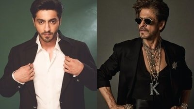 Ahaan Panday talks about growing up idolising Shah Rukh Khan.