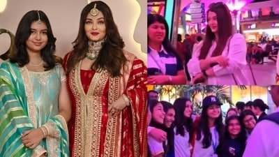 Aishwarya Rai turns photographer for Aaradhya Bachchan.