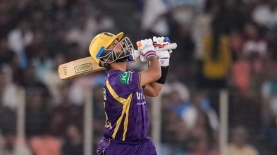 Ajinkya Rahane's form has been put under the scanner as KKR sitting at the bottom of the table. (PTI)