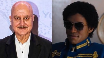 Anupam Kher praises Jaafar Jackson's performance in Michael.