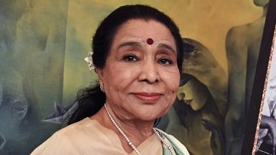 Asha Bhosle has been hospitalised in Mumbai.