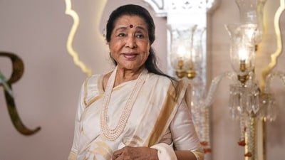 Asha Bhosle died at the age of 92 after an eight-decade-long stellar career in music. (File Photo/ PTI)