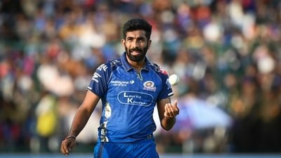 Jasprit Bumrah is yet to take a wicket in IPL this year. (Hindustan Times)