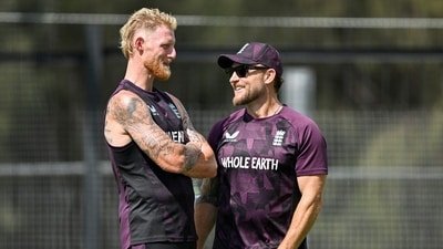 Ben Stokes issues clarification on rift rumours with Brendon McCullum. (AFP)
