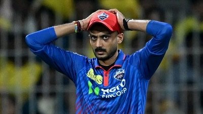 Axar Patel's captaincy scrutinised by Aaron Finch (AFP)