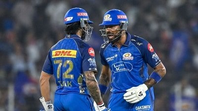 Tilak Varma urged Hardik Pandya to trust him and back his game (AFP)