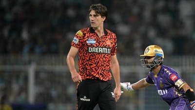 Pat Cummins likely to feature in RR game next week (AFP) Pat Cummins likely to feature in RR game next week (AFP)