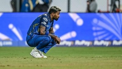 Oh man! What a horrible day at the office for Mumbai Indians. (AFP) Oh man! What a horrible day at the office for Mumbai Indians. (AFP)