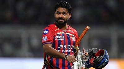 Rishabh Pant was dismissed for a three-ball duck on Wednesday. (REUTERS)