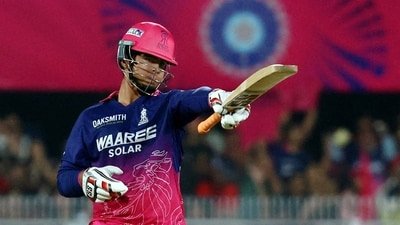 Vaibhav Sooryavanshi kept things simple against some of the game’s biggest names (REUTERS)