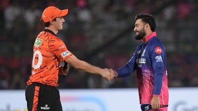 Pat Cummins returned as captain vs RR. (REUTERS)