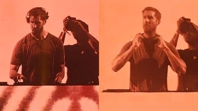 Calvin Harris in Mumbai (Photo: Akash Bhatnagar/HT)